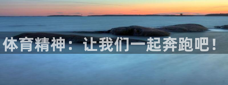 vsport体育官方正版app娱乐平台：体育精神：让我们一起